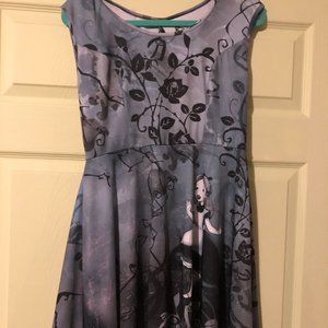 Goth Alice in Wonderland dress